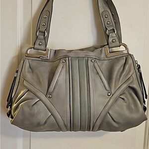 B MAKOWSKY - Light Green, Soft Leather, Durango Shoulder Bag